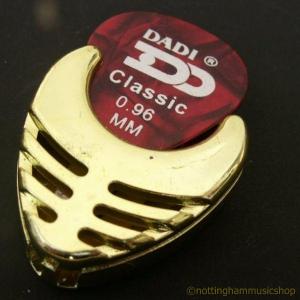 GOLD PICK HOLDER +FREE PLECTRUM